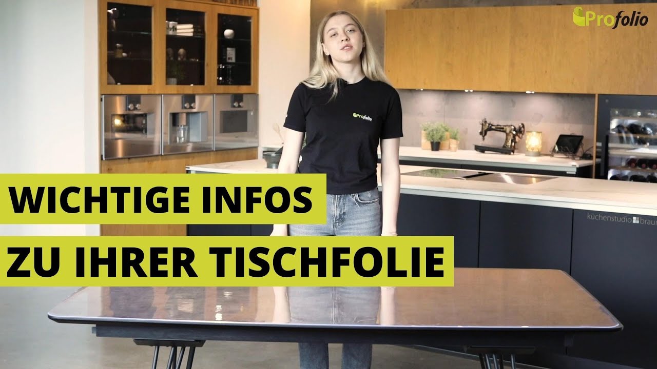 Alle Infos zur Tischfolie | Profolio GmbH