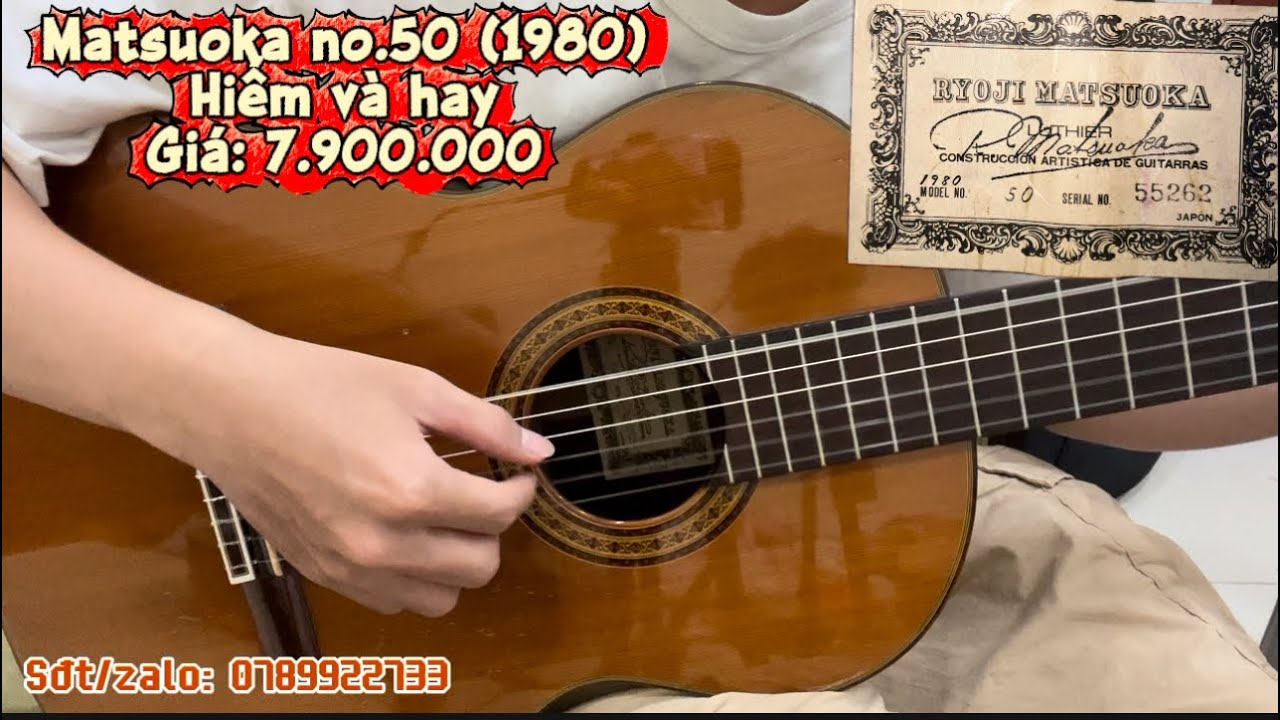 Giới thiệu Matsuoka no.50 (1980). Dòng này khá hiếm hàng, âm rất hay ạ