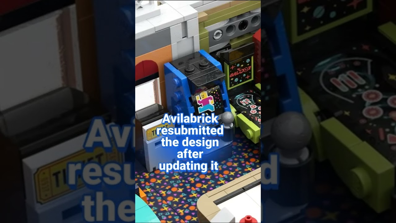 This modular arcade LEGO Ideas project looks stunning