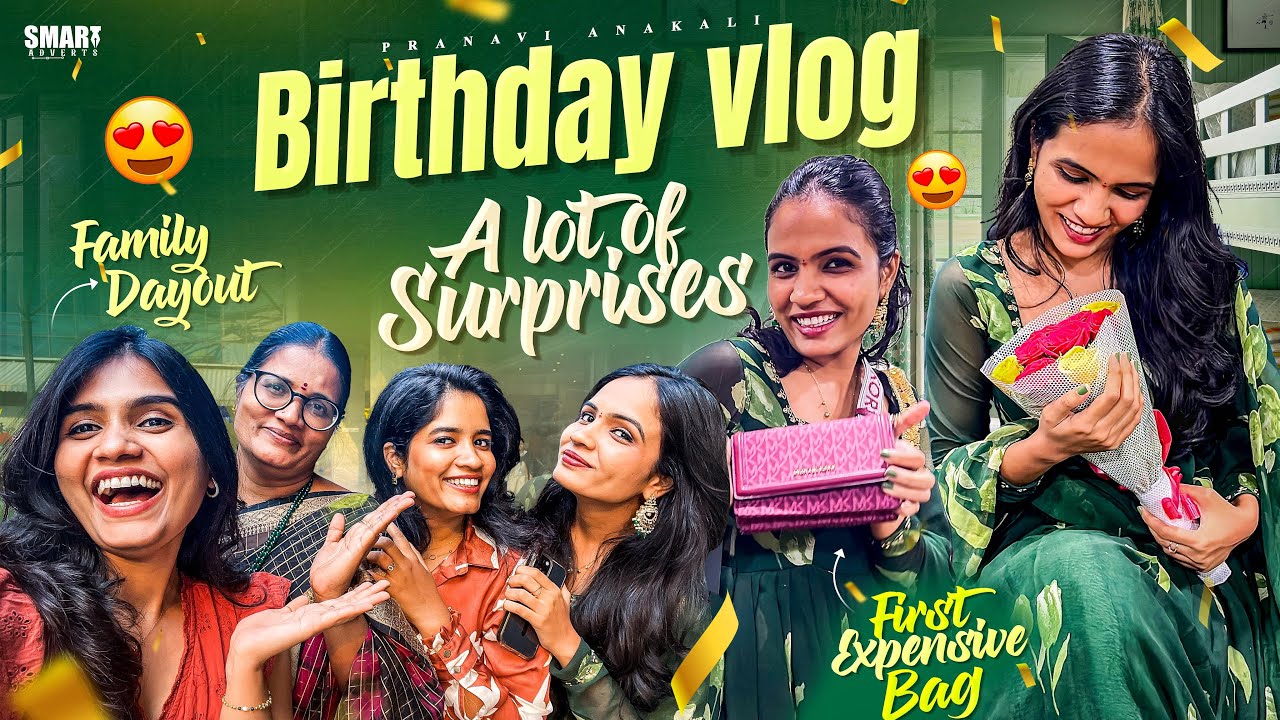 A lot of surprises on her birthday🥹✨😍Birthday Gifts 🎁 🤔 Family Dayout 🧿🤗