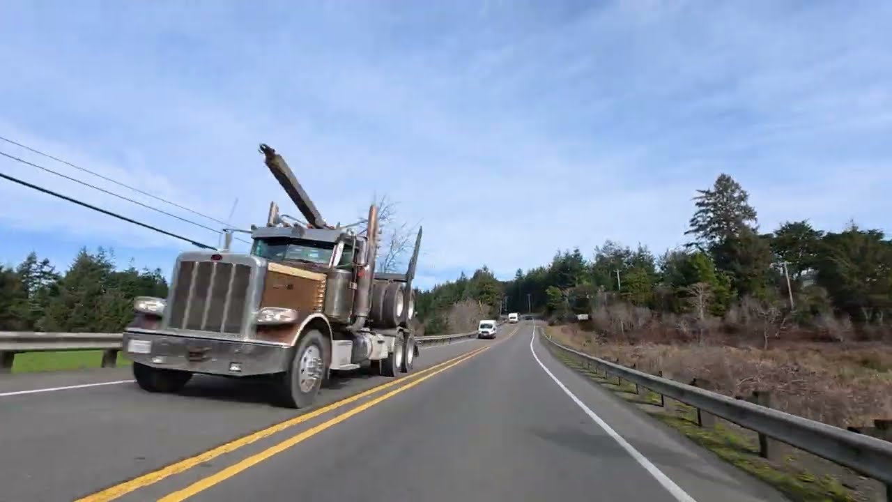 2 Hour Road - Oregon Coast Scenic Drive: Langlois — Eugene | 4K