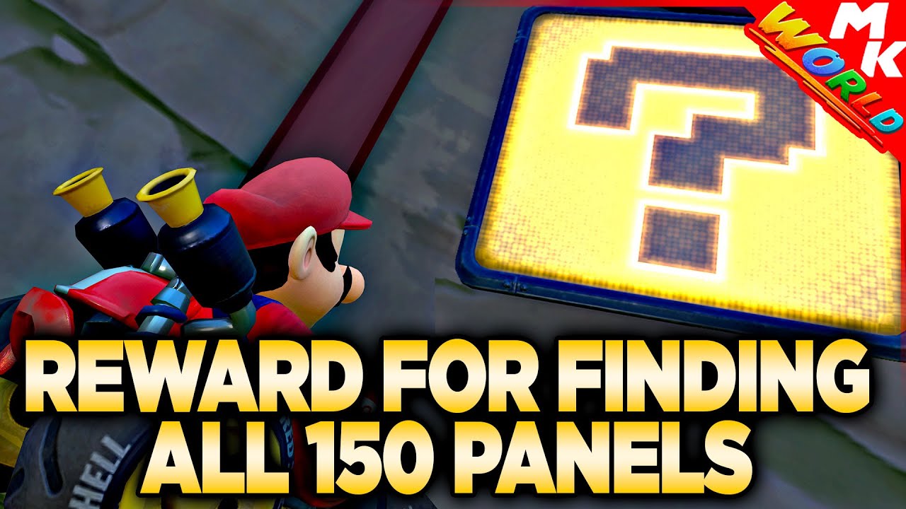 What Do You Get for Finding ALL 150 Question Panels in Mario Kart World?