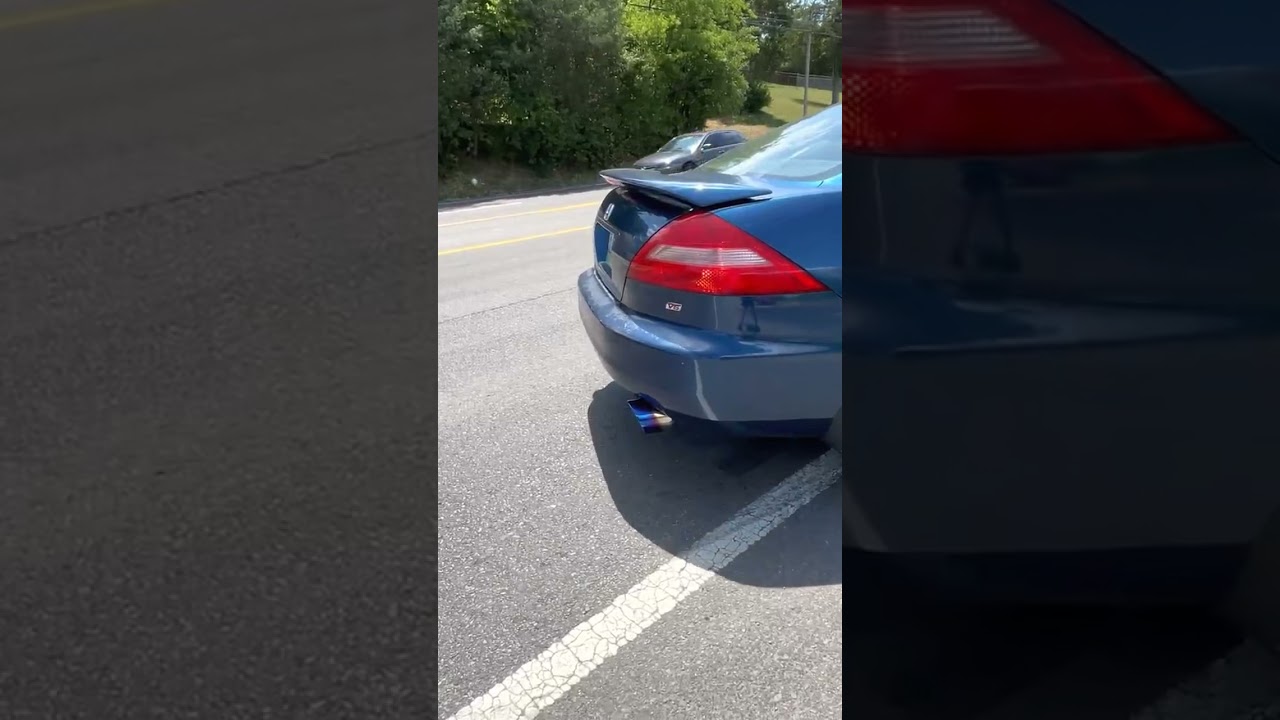 Honda Accord V6 STRAIGHT PIPED! LOUD!