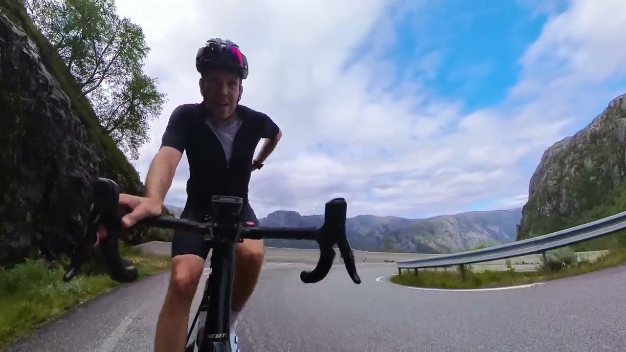 Lysebotn climb, round trip from Stavanger