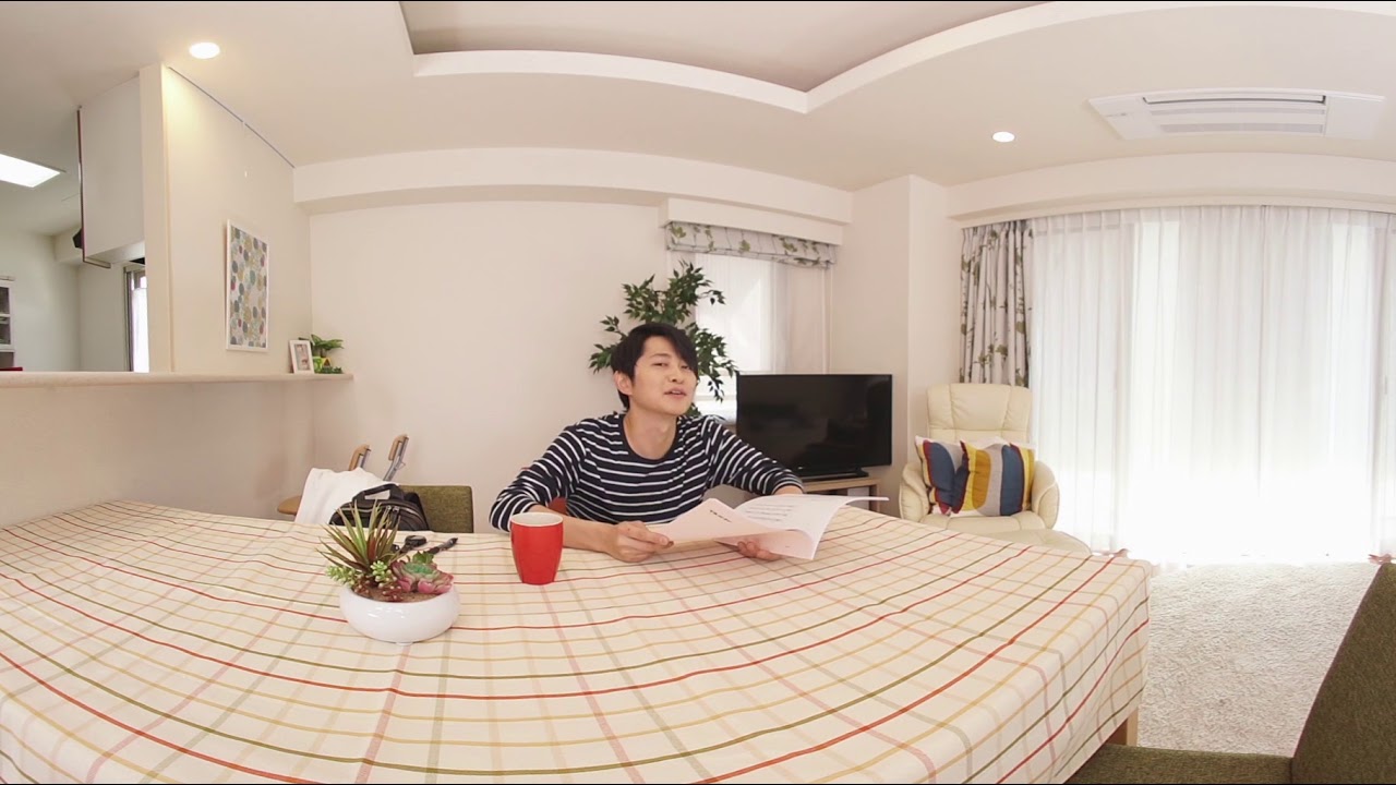 下野紘がVR！？朗読の練習風景を目の前で体験！