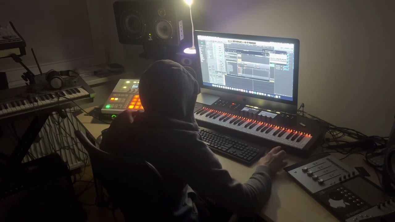 Wazhgas Muzikos kuryba 2 (Music production video) #hiphop #rap #musicproduction #lithuania #producer