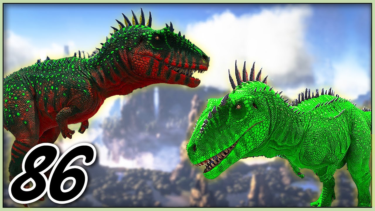 TAME DU CARCHARODON POUR LA REPRO #86 Ark Vanilla Objectif finir le jeu 100%