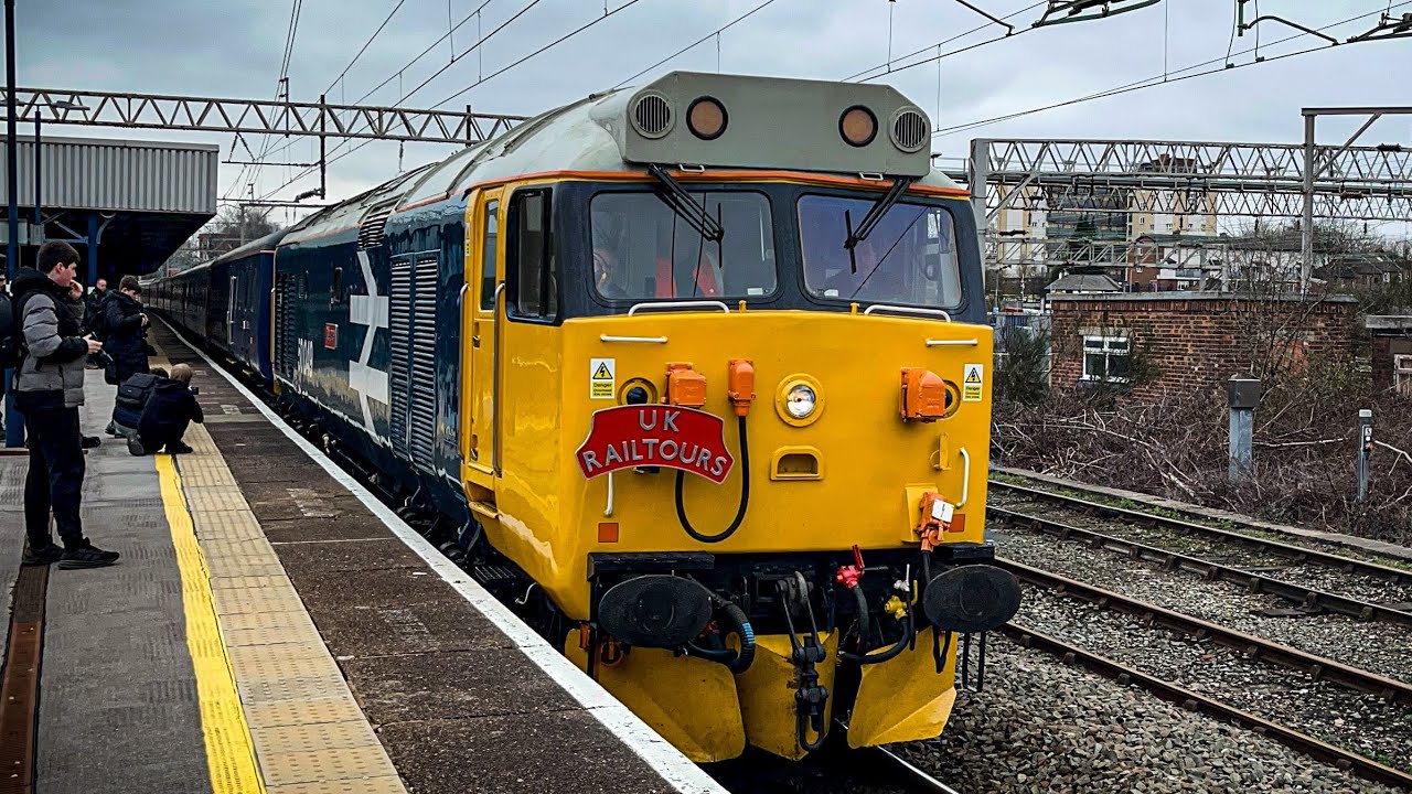 50049 & 66032 'The East Lancashire Railway' Tour @ Stockport 07/03/2026