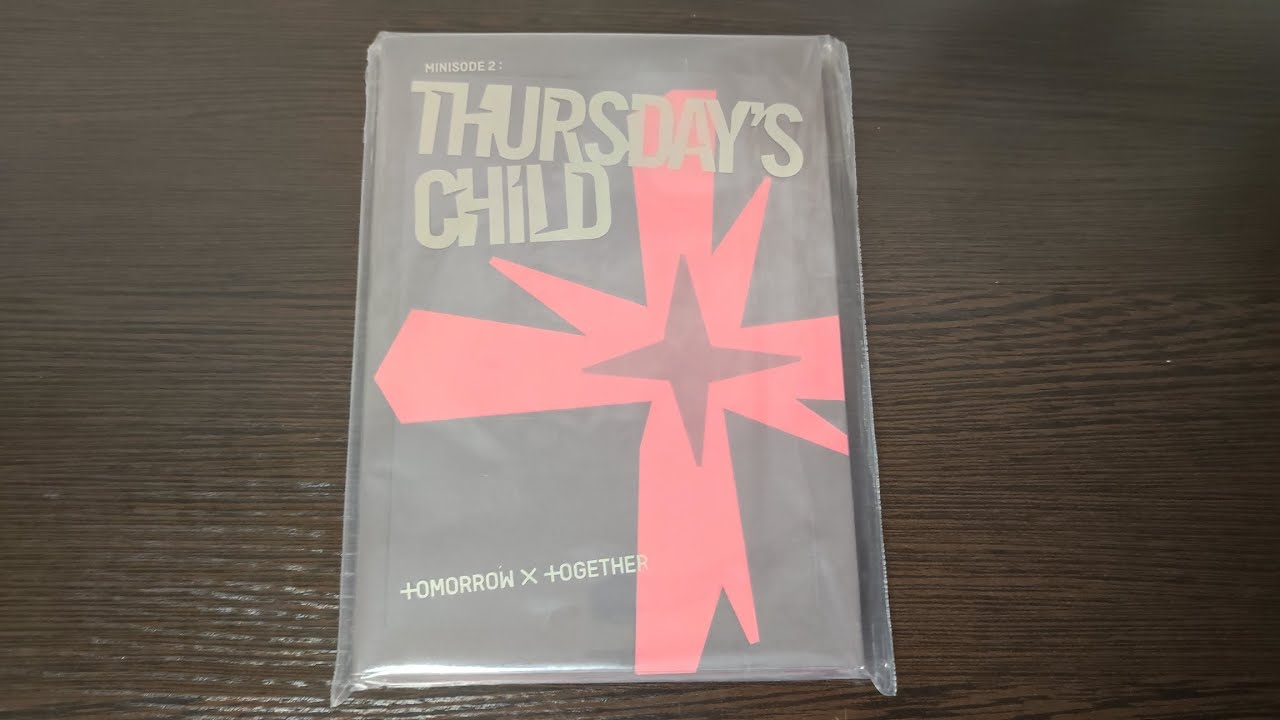 Распаковка альбома ТХТ / Unboxing TXT Minisode 2: Thursday's Child (Mess ver.)