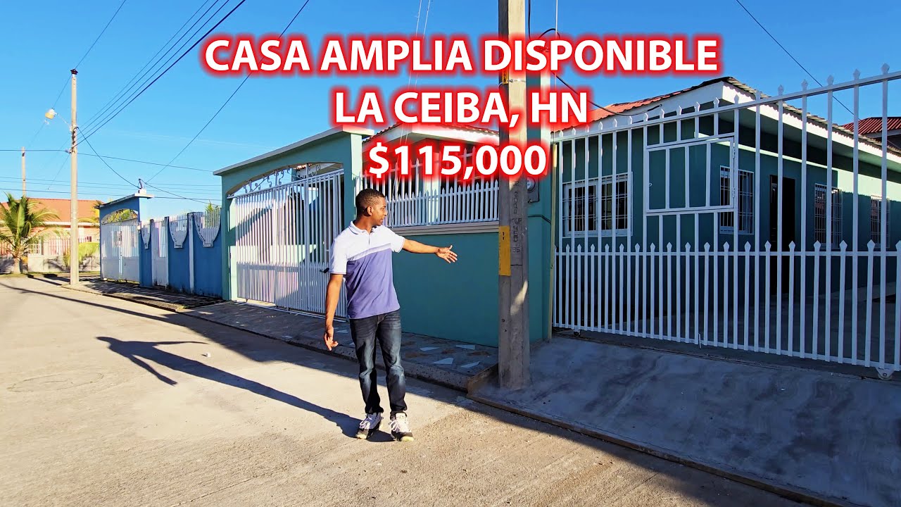 Bella & Amplia Casa En Residencial Florida - La Ceiba, Atlantida, Honduras