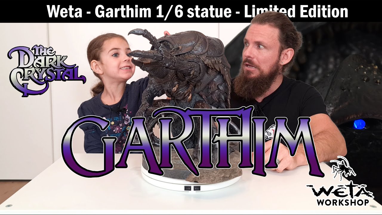 GARTHIM !!! The Dark Crystal 1/6 statue Limited Edition par Weta - UNBOXING / 360°