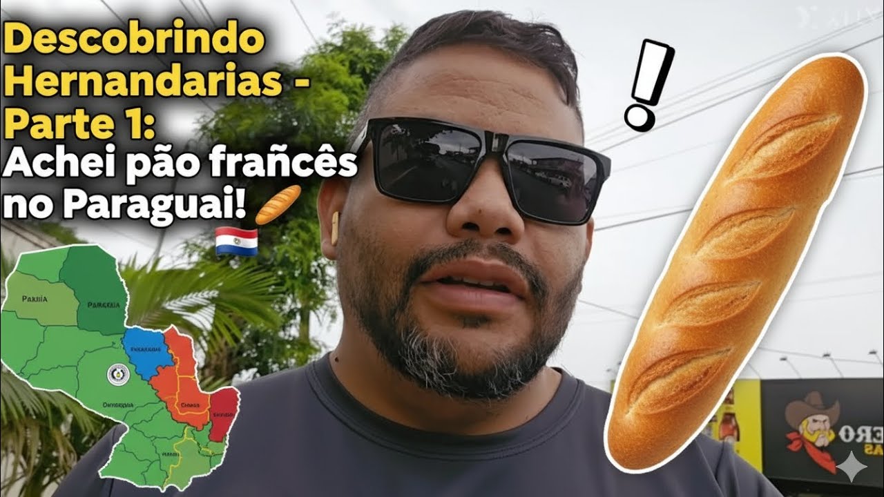 Descobrindo Hernandarias - Parte 1: achei pão francês no Paraguai! 🇵🇾🥖