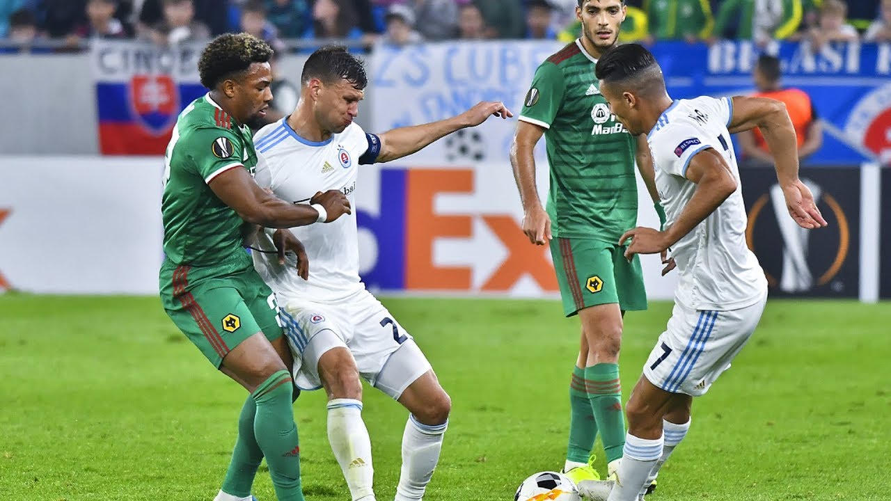 ZOSTRIH | ŠK Slovan Bratislava - Wolverhampton Wanderers FC 1:2