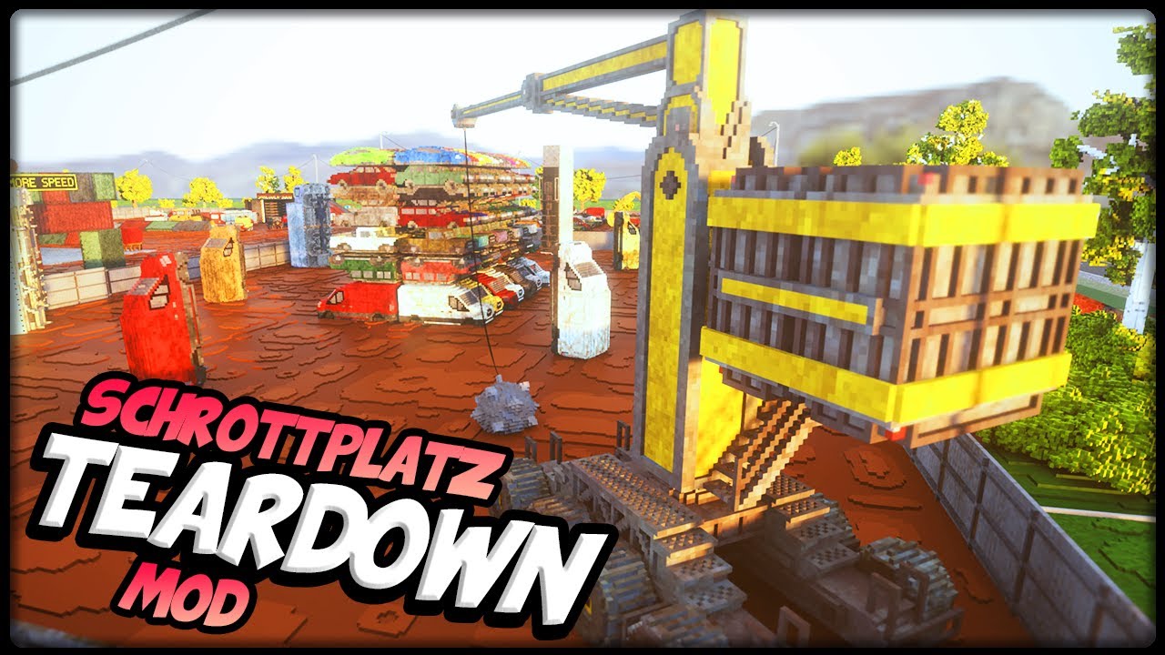 Zerst&ouml;rung auf dem 🔧 Schrottplatz - Alles kaputt mit Teardown