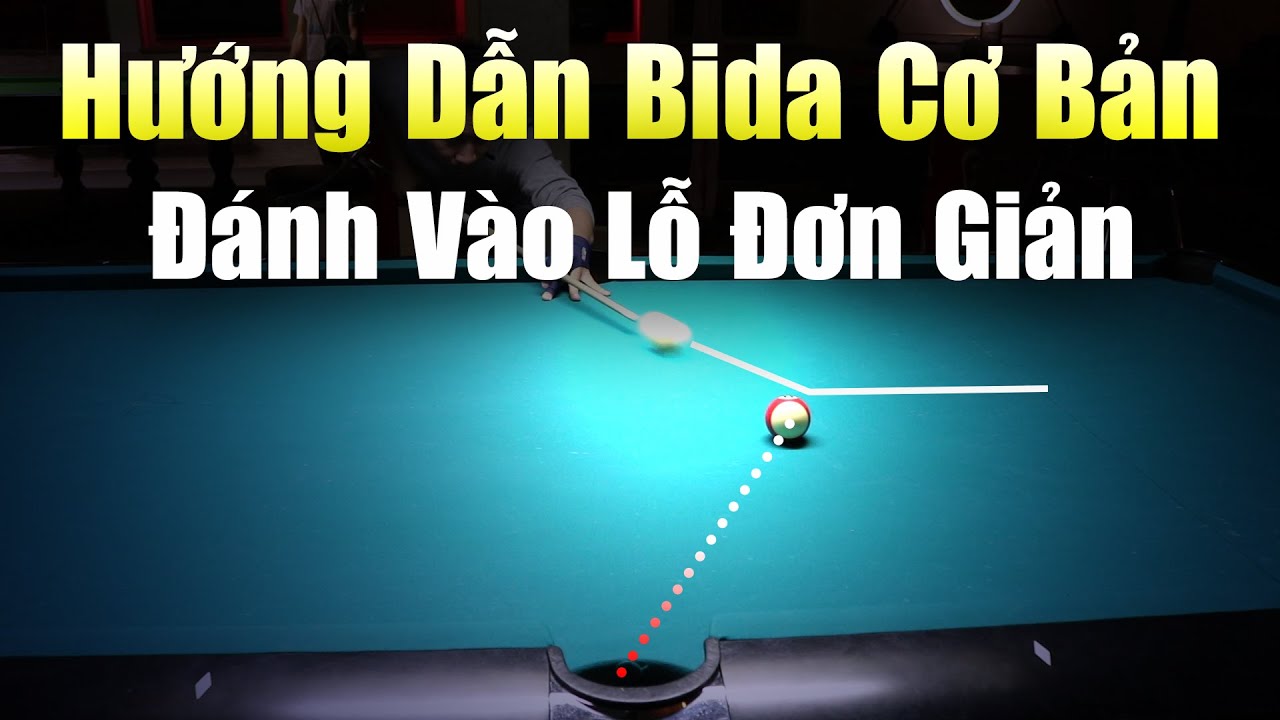 B&agrave;i 4 C&aacute;ch Đ&aacute;nh Bi Mục Ti&ecirc;u V&agrave;o Lỗ - Hướng Dẫn Chơi Bida Cơ Bản