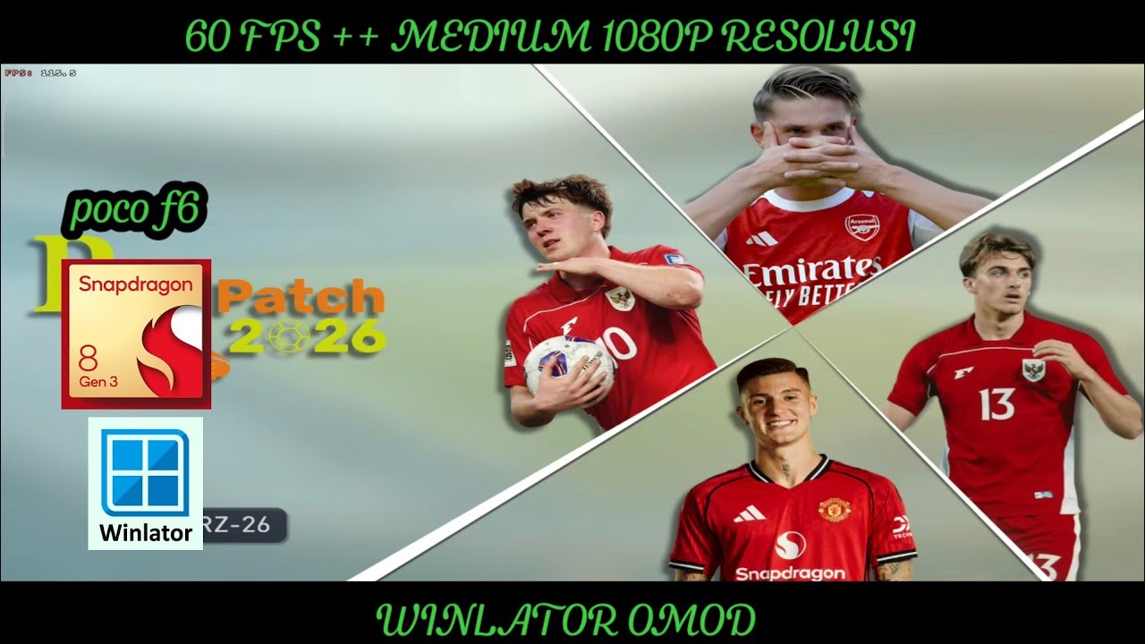 PES 2017 PATCH RZ 2026 SUPER LEAGUE MEDIUM 1080p WINLATOR OMOD 