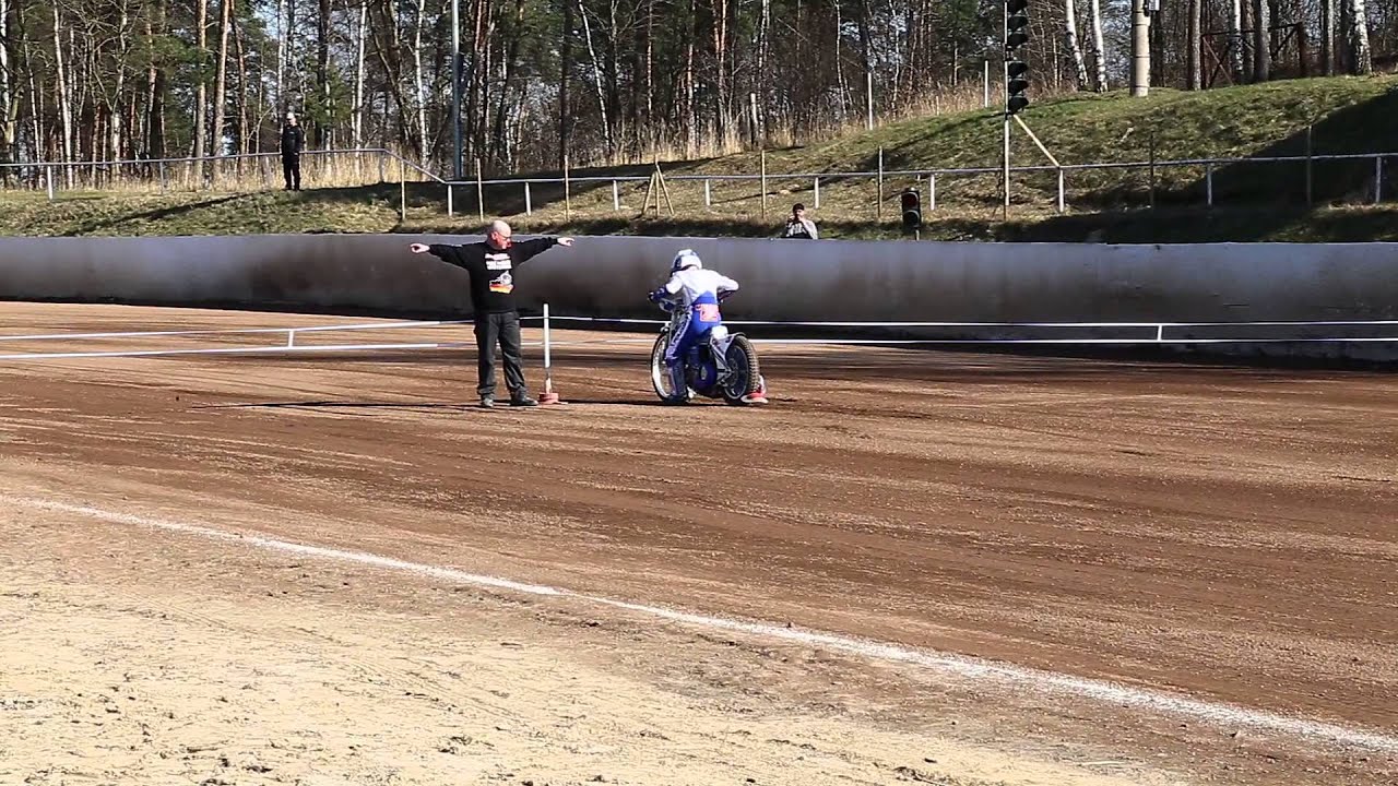 Nicki Pedersen Speedway Practice  MSC Wölfe Wittstock 18.03.2015