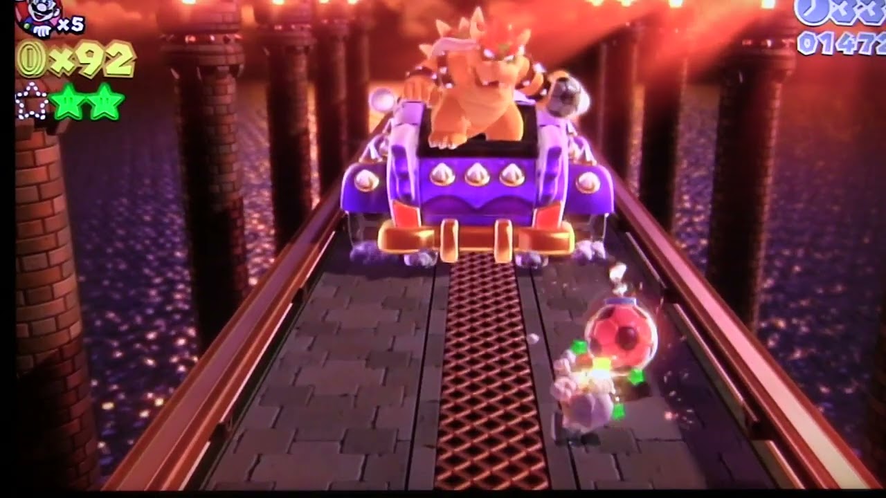 Super Mario 3D World – World 1 Bowser’s Highway Showdown【Wii U | Calm Retro Gaming】