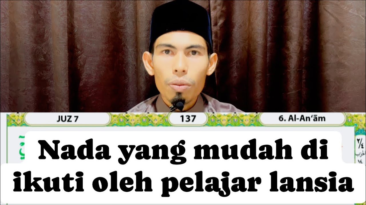 NADA YANG MUDAH UNTUK BELAJAR MENGAJI BAGI YANG NAFASNYA PENDEK