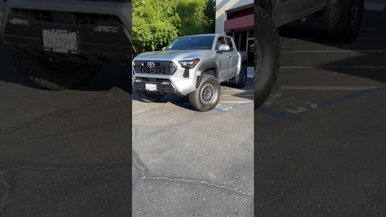 2024 Tacoma dialed in with some AccuTuned King Shocks 🔥 