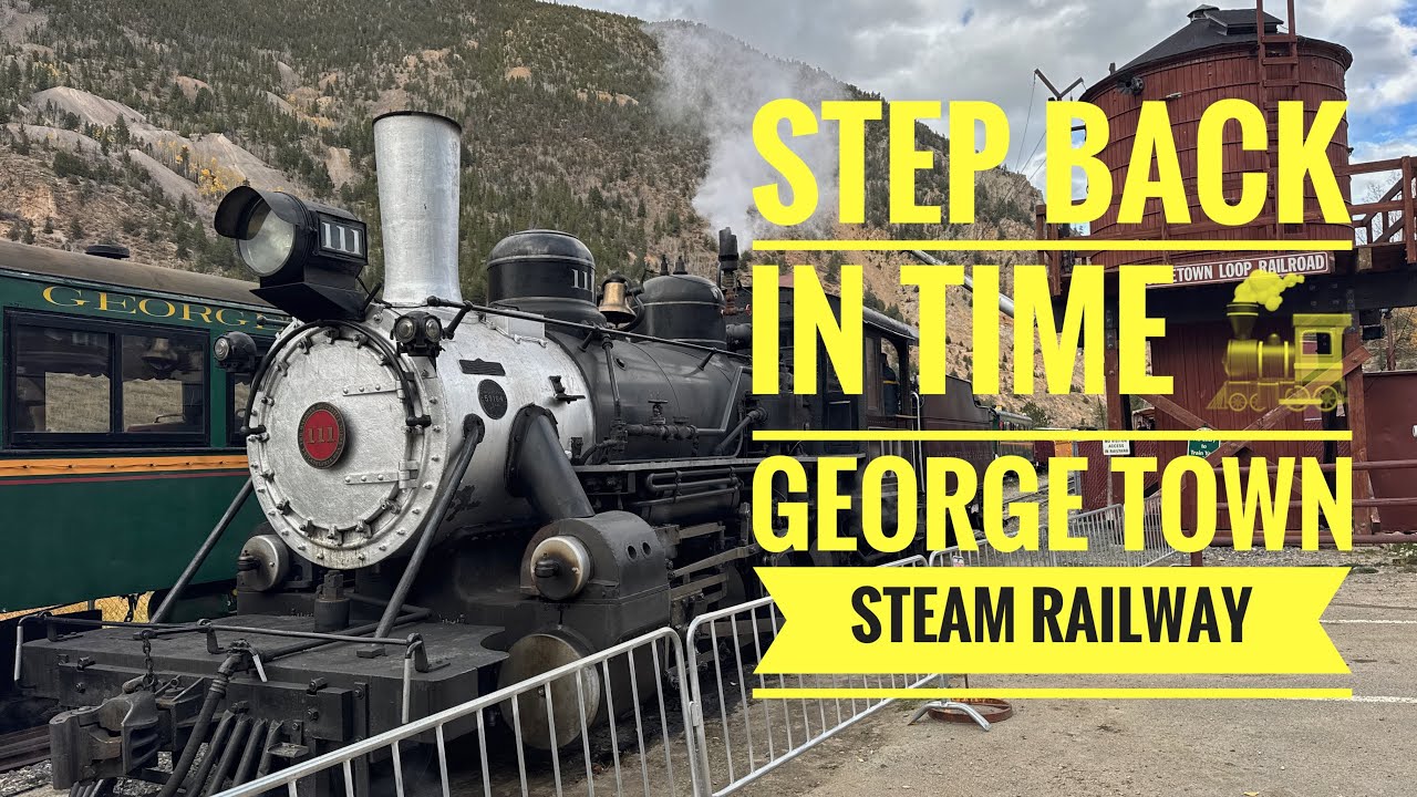 Riding a Historic Steam Train 🚂 | Georgetown Loop Railroad, Colorado