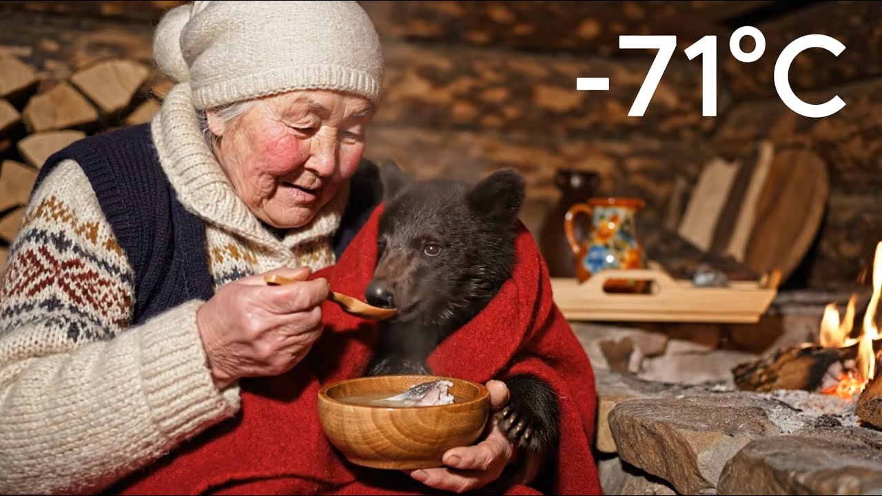 He Saved a Freezing Bear Cub From a Deep Hole... What the Mother Bear Did Next Was Unbelievable 🌨️🐾