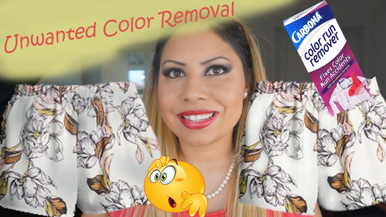Carbonara Color Run Removal
