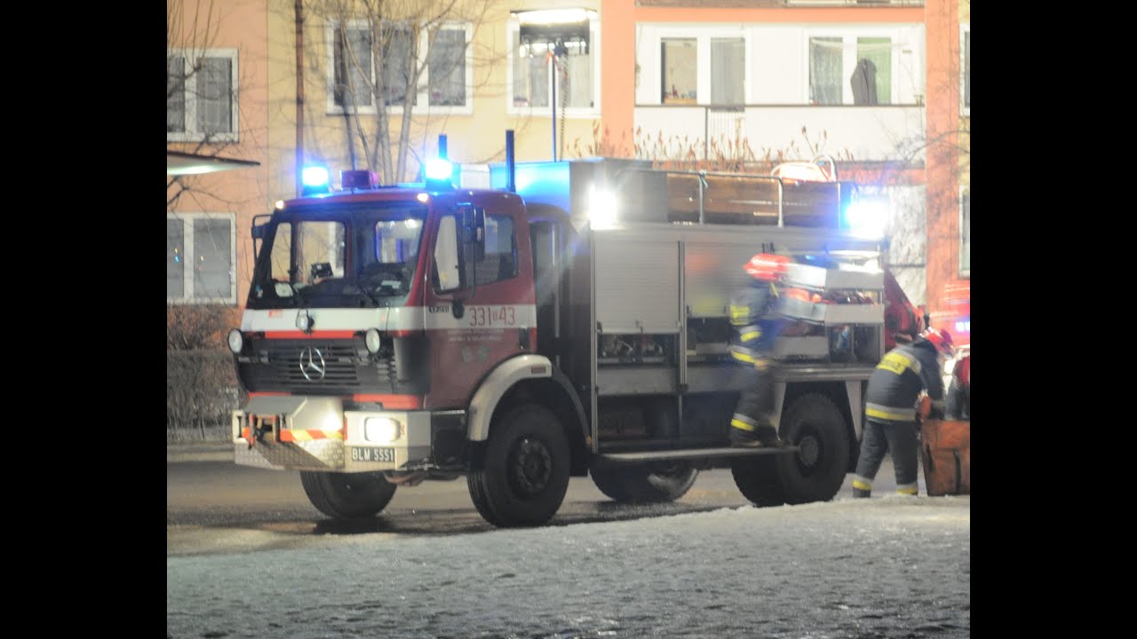 331[S]43 SCRt Mercedes Benz 1726/Bronto Saurus - JRG-1 Bielsko-Biała Alarmowo do zdarzenia