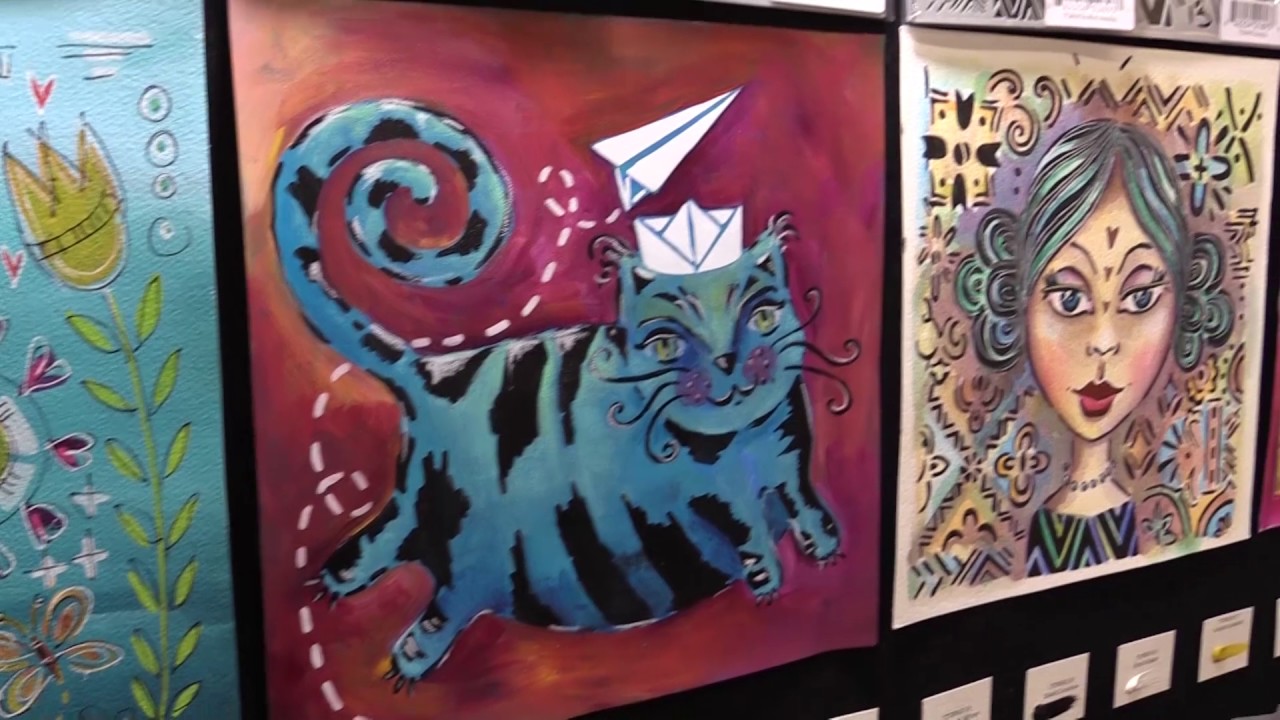 Art by Marlene Stencil Collection - The Crafter's Workshop