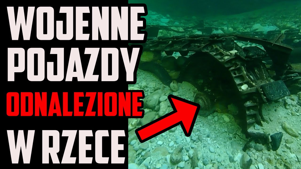 TANK HUNTER #178 Niemieckie pojazdy zatopione w górskiej rzece!