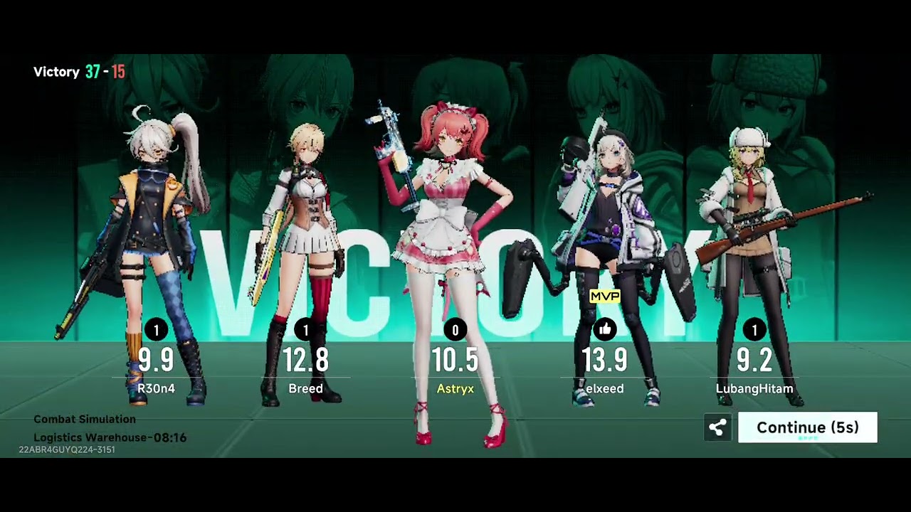 Random Girl's Frontline: Fire Control Gameplay
