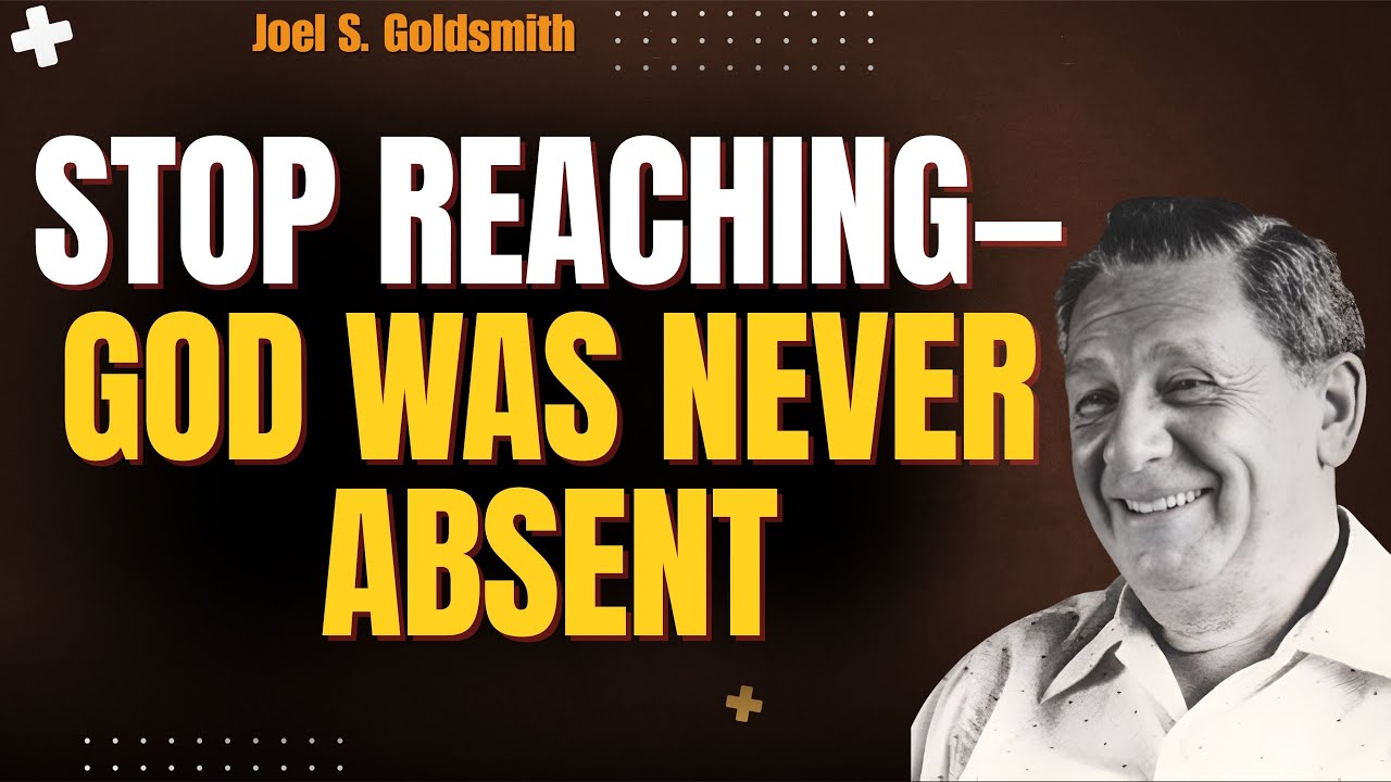 STOP STRIVING: TRUE PRAYER Begins When You’re STILL & God Is RECOGNIZED WITHIN (Joel S. Goldsmith)