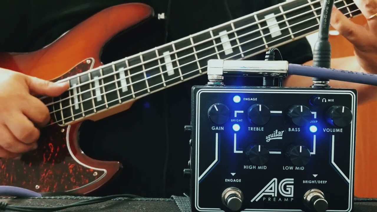 Teste PRÉ AMP AG Aguilar (REVIEW)