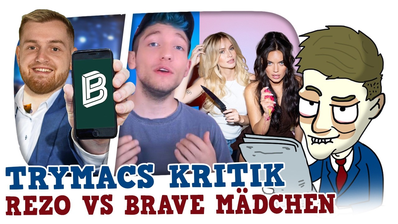 TRYMACS wegen CRYPTO PLACEMENT in der KRITIK / REZO vs. BRAVE MÄDCHEN - Cake News #351