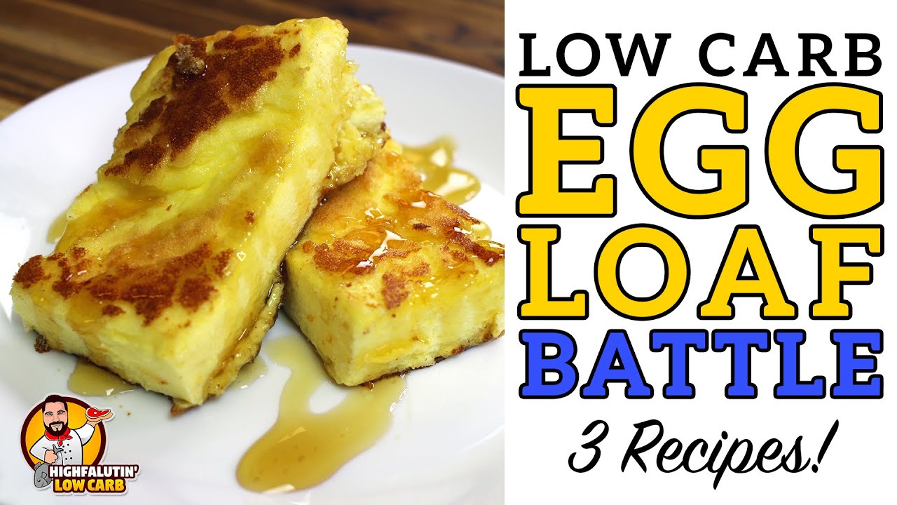 Low Carb EGG LOAF Battle - The BEST Keto 