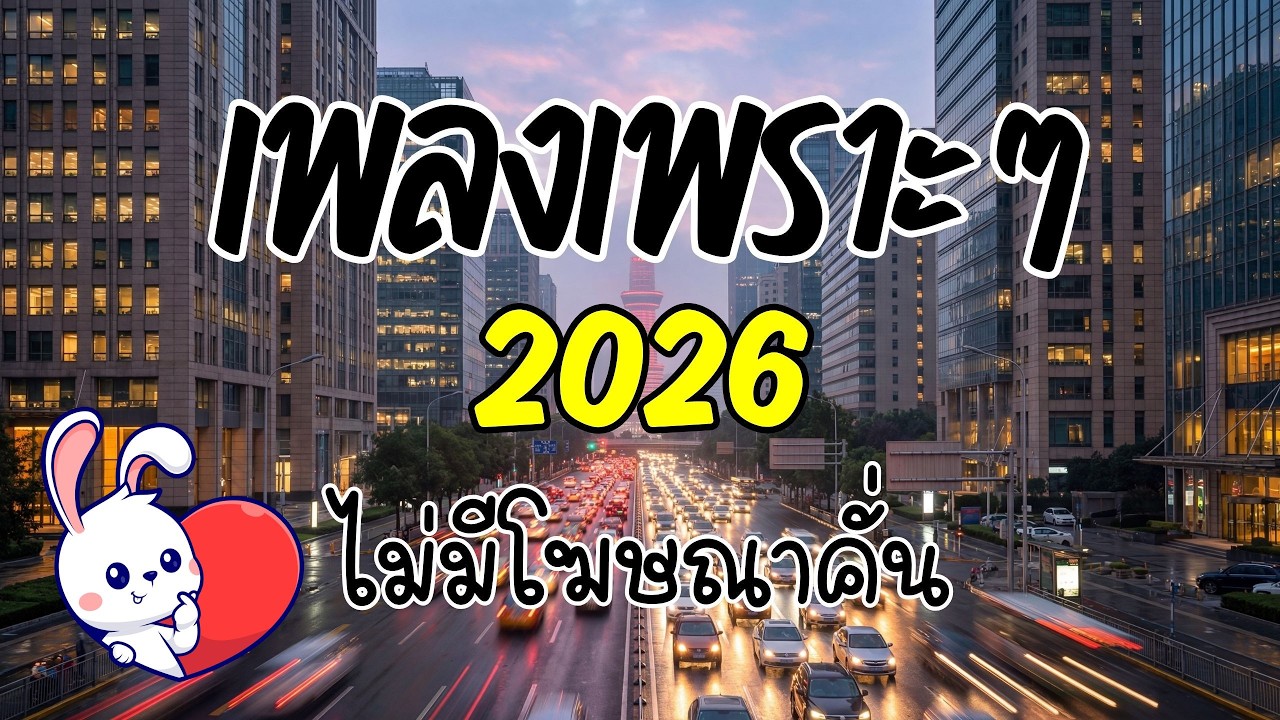 รวมเพลงเพราะๆ ฟังสบาย 2026 [Vol.28] 🎧 ฟังยาวๆ ต่อเนื่อง 🎸(ไม่มีโฆษณาคั่น) | กระต่ายอ้วน ชวนฟัง 🐰