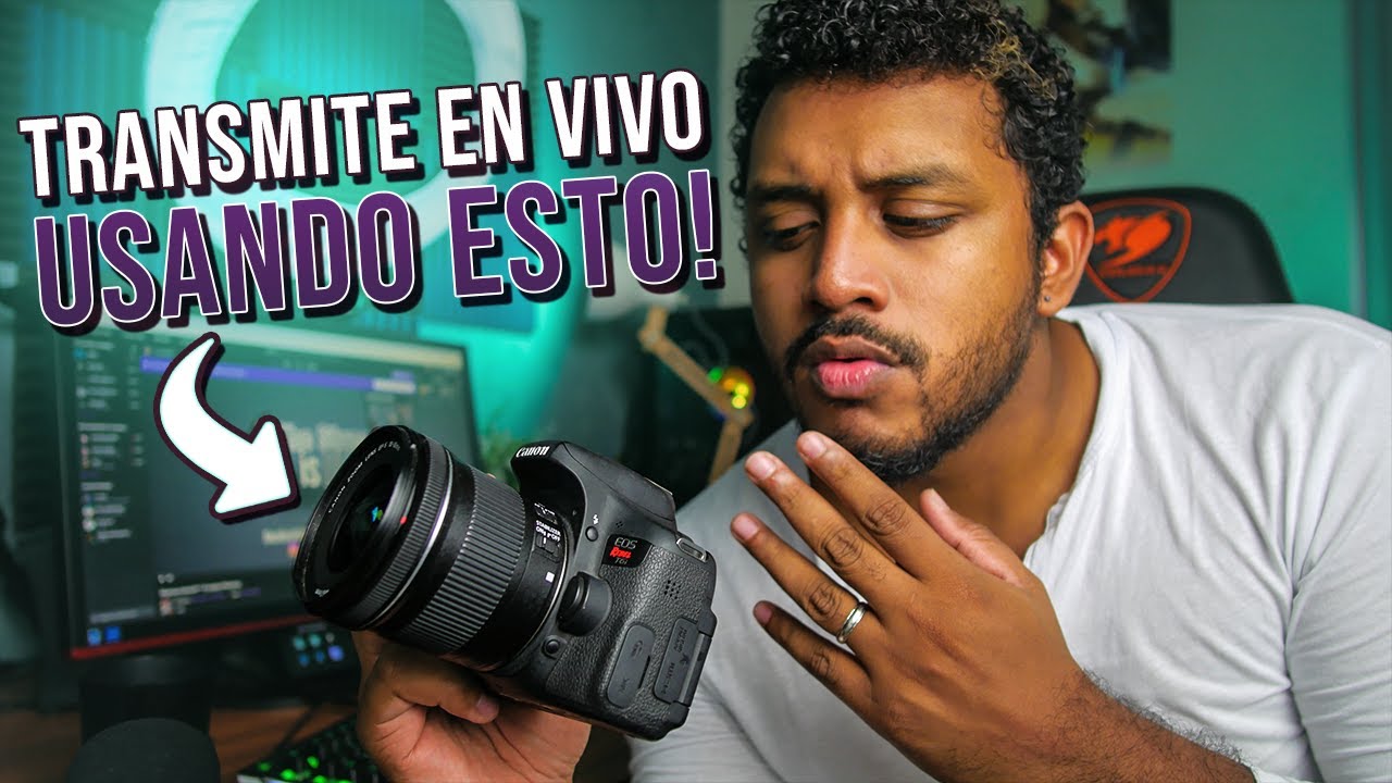 Como usar una Camara Canon, Sony o Nikon de Webcam || DSLR o Mirrorless