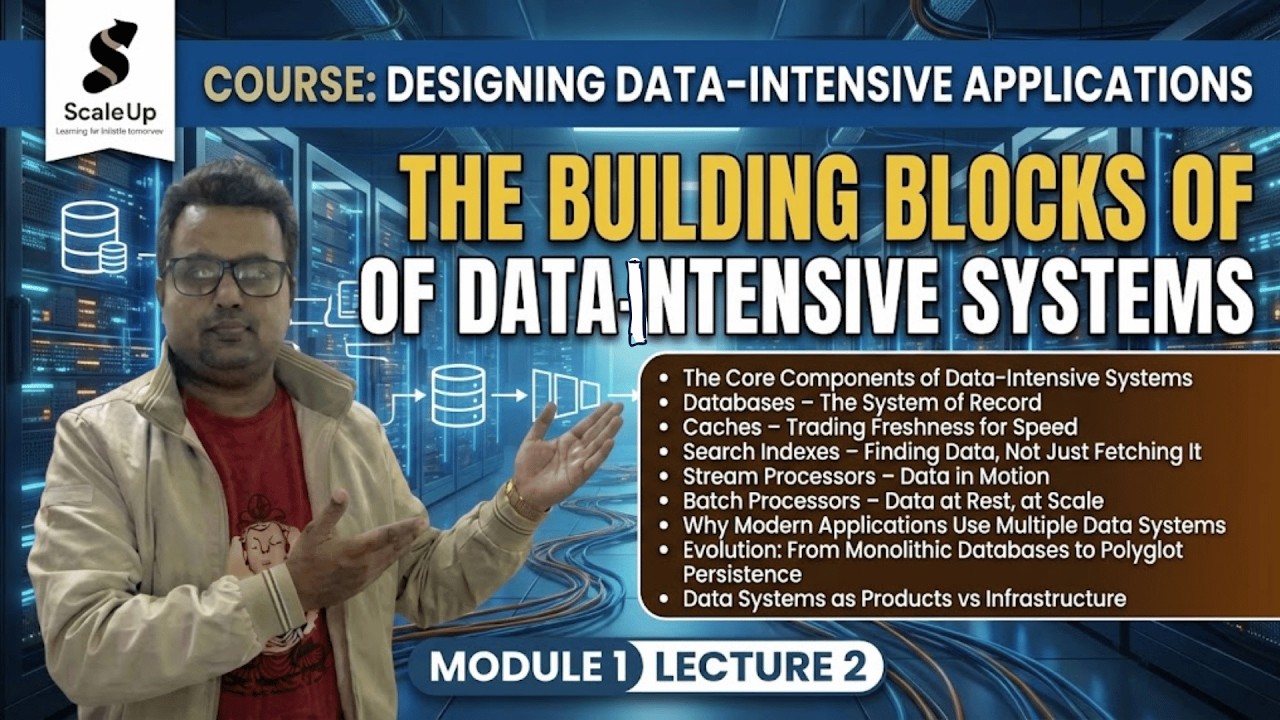 L2 The Building Blocks of Data Intensive Systems
