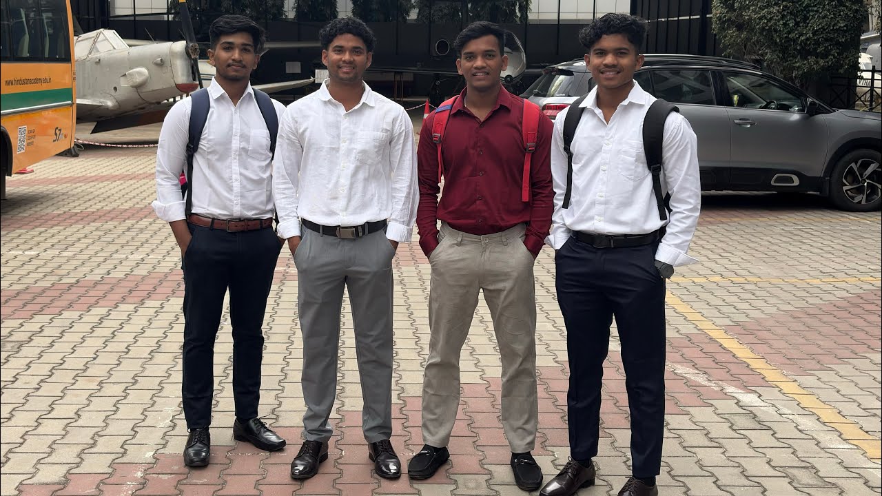 College ka pehela din Hindustan aviation academy ma