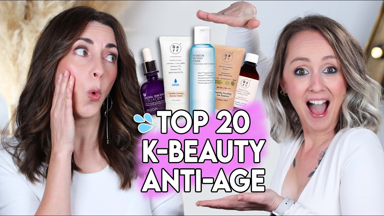 K-BEAUTY : Notre top 20 ANTI-AGE / Ces soins qui ont transformés notre peau !