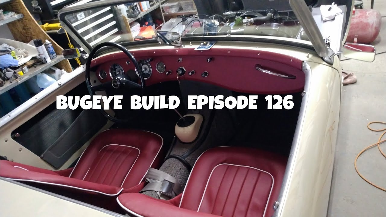 How I recovered and installed the Austin Healey Sprite's seats. Bugeye Build Episode 126