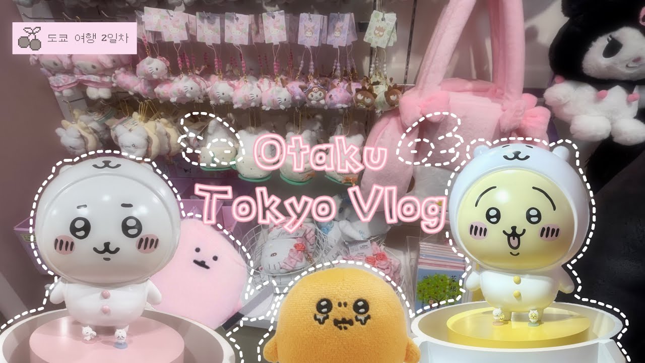 [오타쿠 브이로그] 나 긴자인데 치이카와는 명품이 맞다 #2 | 무기와라 스토어·산리오 월드·나가노 마켓·일본마트 장보기