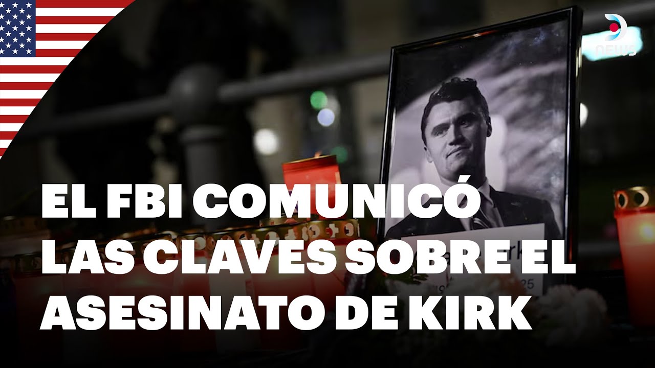 El FBI reveló la información con la que lograron atrapar al presunto asesino de Charlie Kirk | Dnews