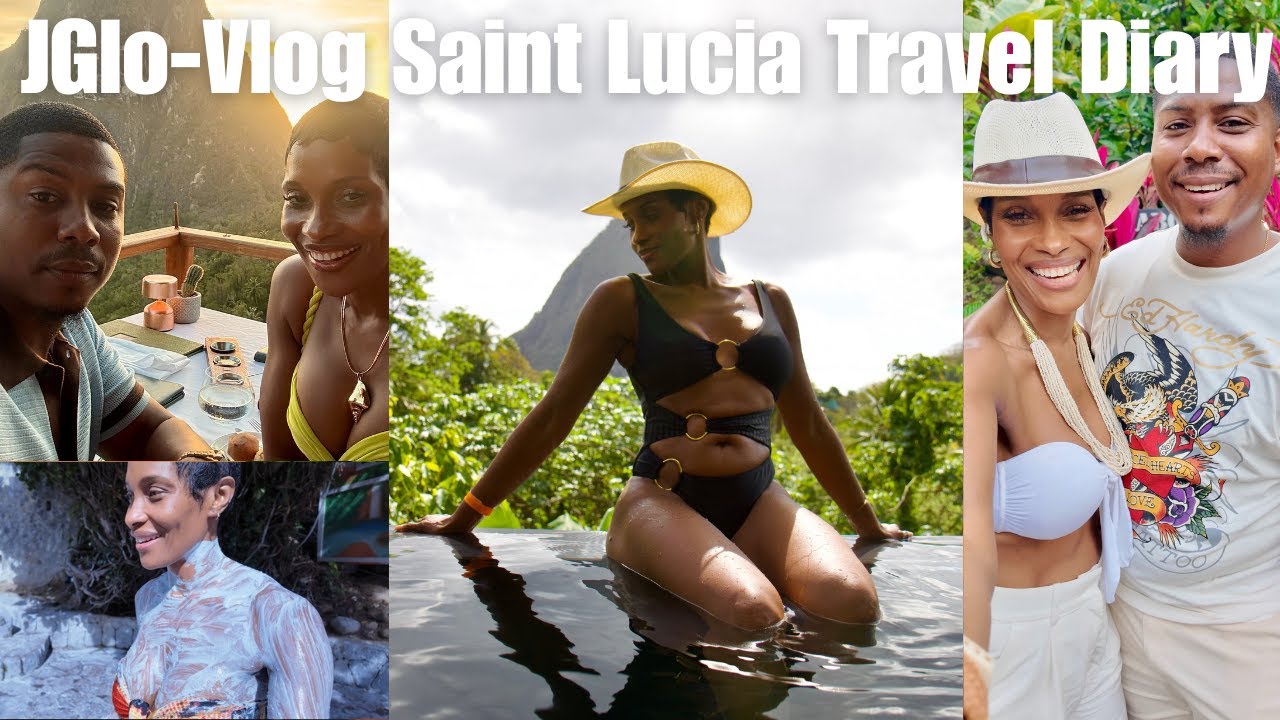 LUXE ESCAPE IN ST LUCIA: FROM HOTEL CHOCOLAT TO SUGAR BEACH + ROMANTIC DINNERS + SULFER BATH