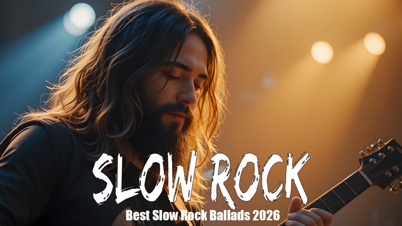 Deep Emotional Slow Rock 🎶 Guitar-Driven Ballads Full of Feeling