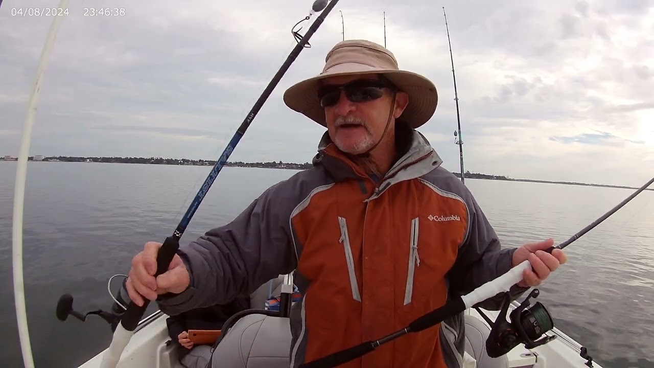Catching a few red snapper on 1 2 26 Offshore in Panama City.