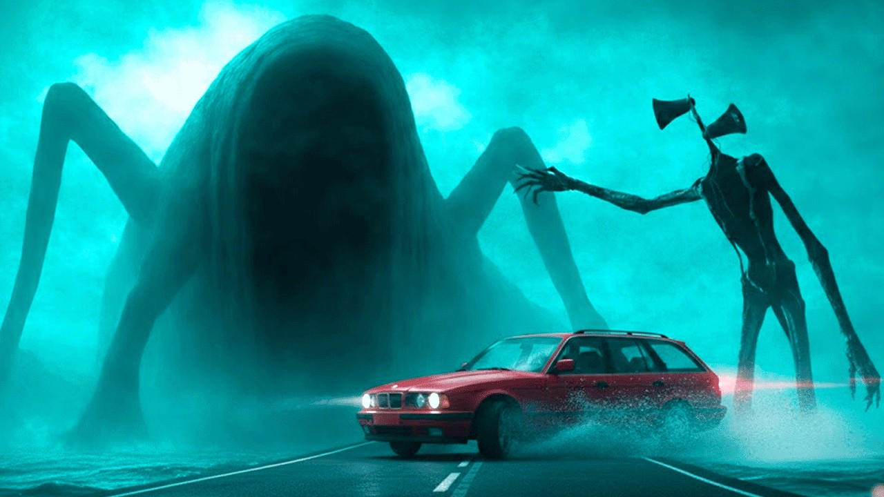 SEA EATER AND SIREN HEAD ATACKED MY DRIFT BMW AVANT