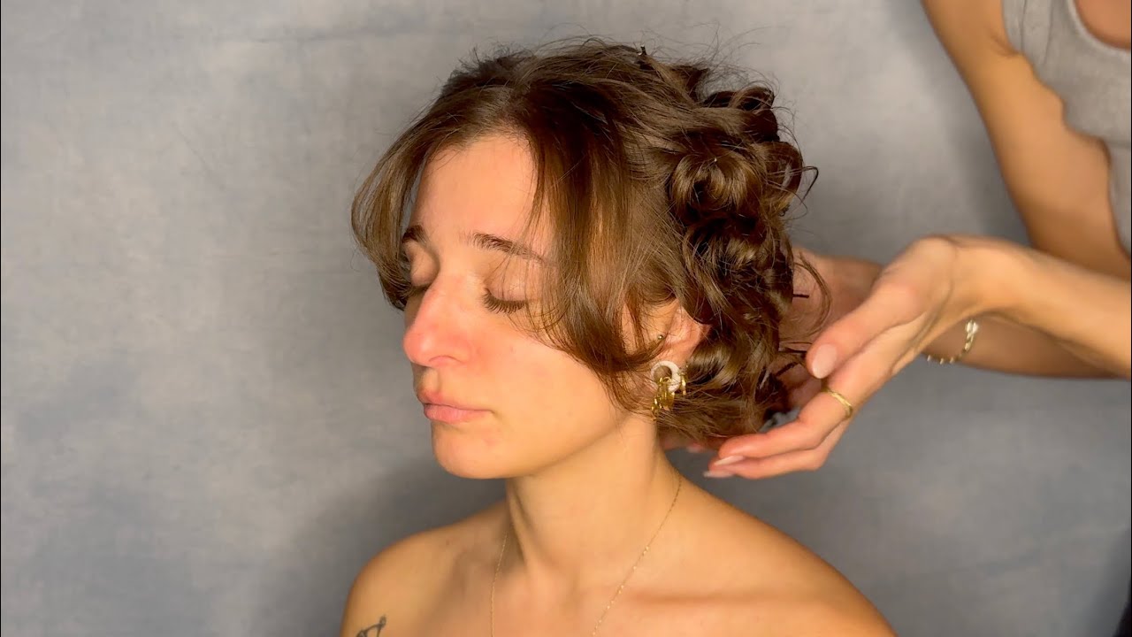 ASMR-укладка волос — локоны, тихая болтовня, внимание к деталям, британский ASMR, лучшие друзья