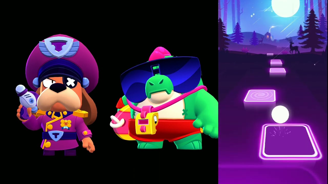 Tiles Hop | Brawl Stars: General Guws vs Buzz vs Loo