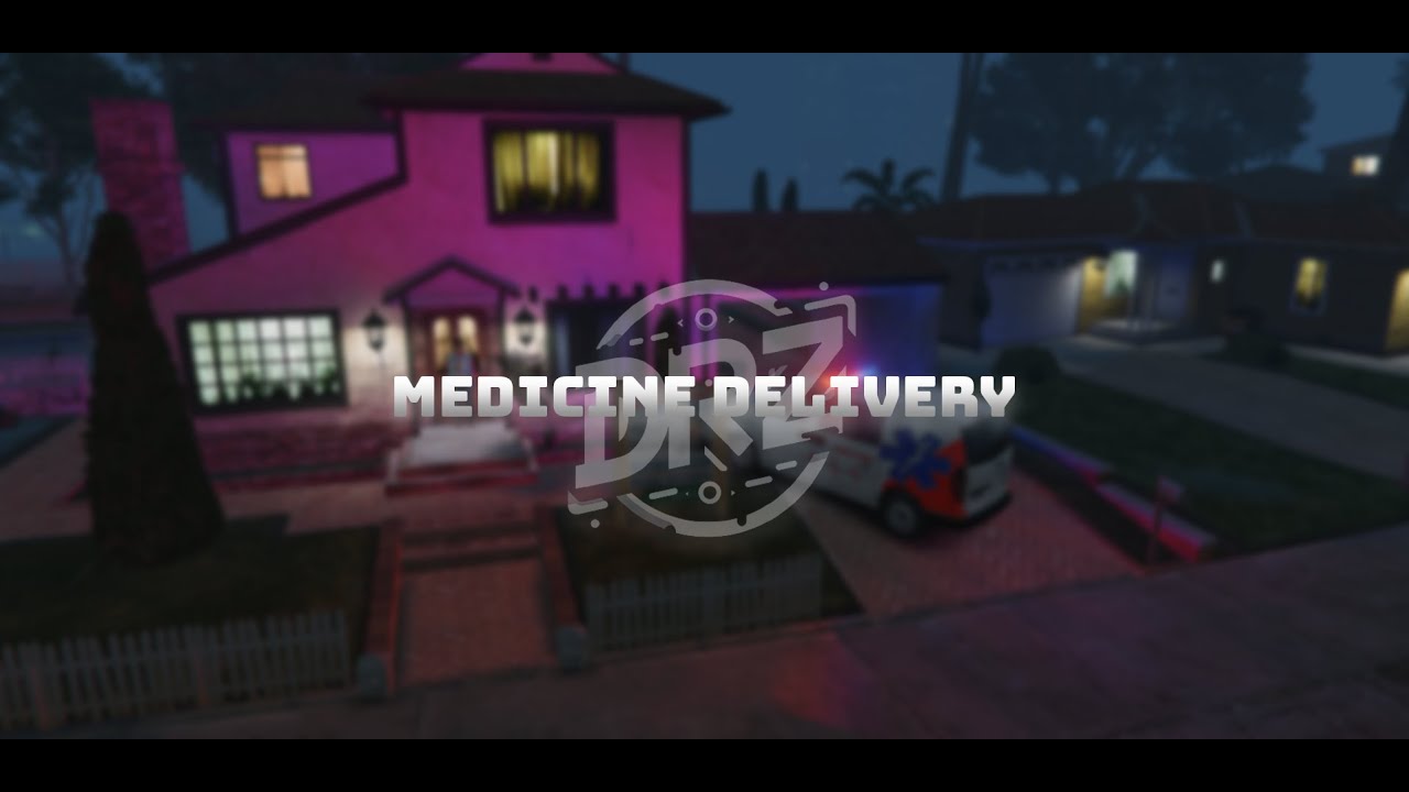[ESX-QB] MedicineDelivery | PREVIEW | PAID | FIVEM SCRIPT